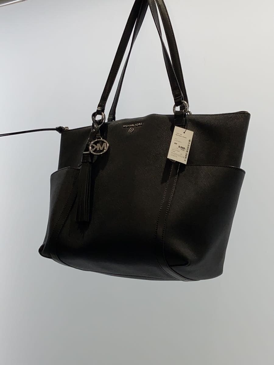 MICHAEL KORS SULLIVAN Top Zip Tote Large Tote Bag PVC Black Solid 30T0SNXT3L 2