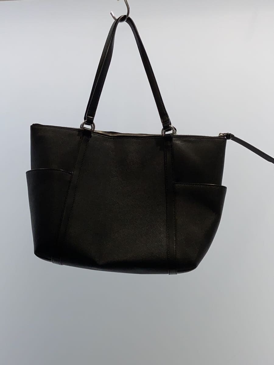 MICHAEL KORS SULLIVAN Top Zip Tote Large Tote Bag PVC Black Solid 30T0SNXT3L 3