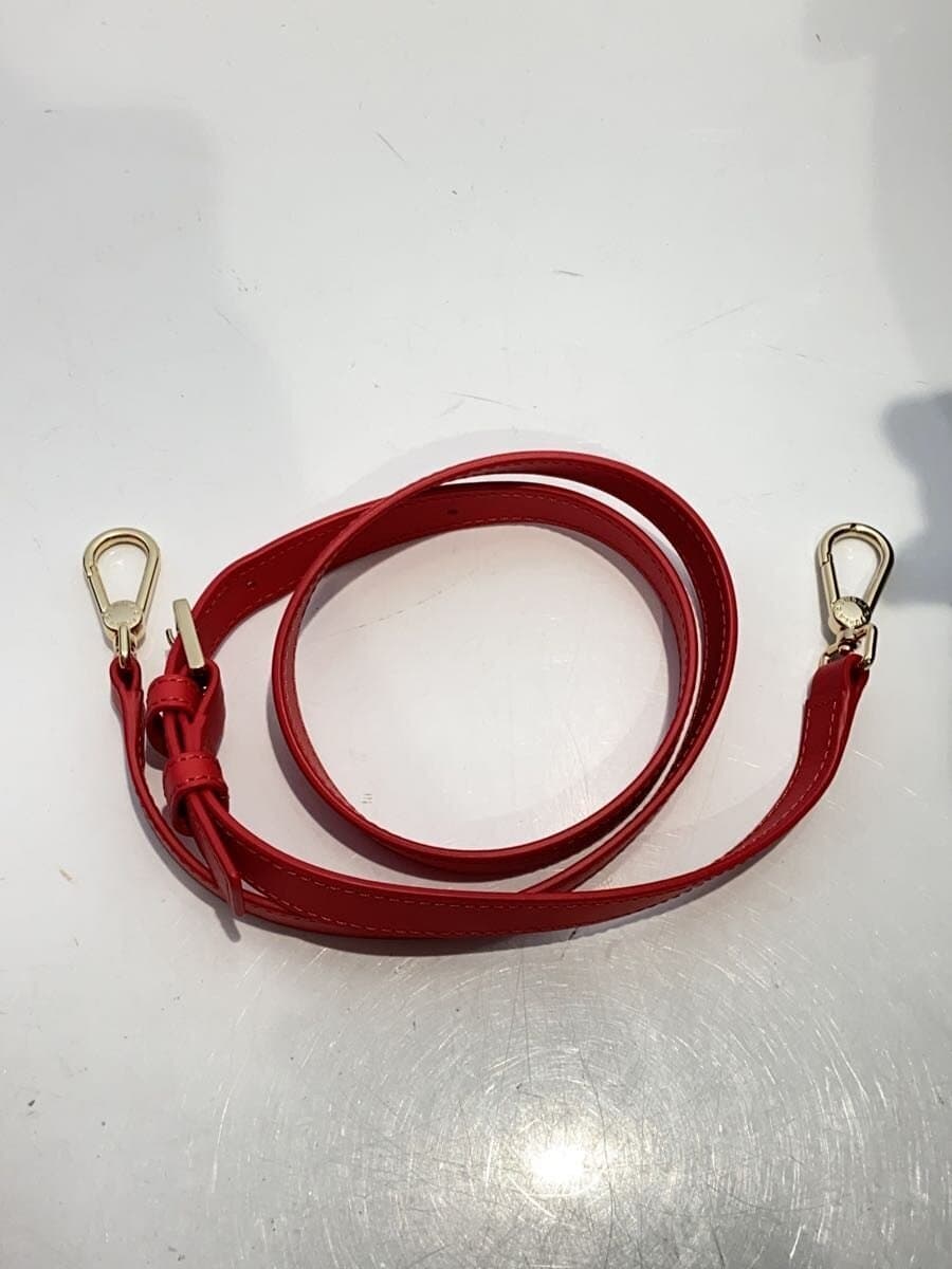 FURLA Costanza Drawstring type Shoulder bag Leather RED Floral pattern 1025340 7