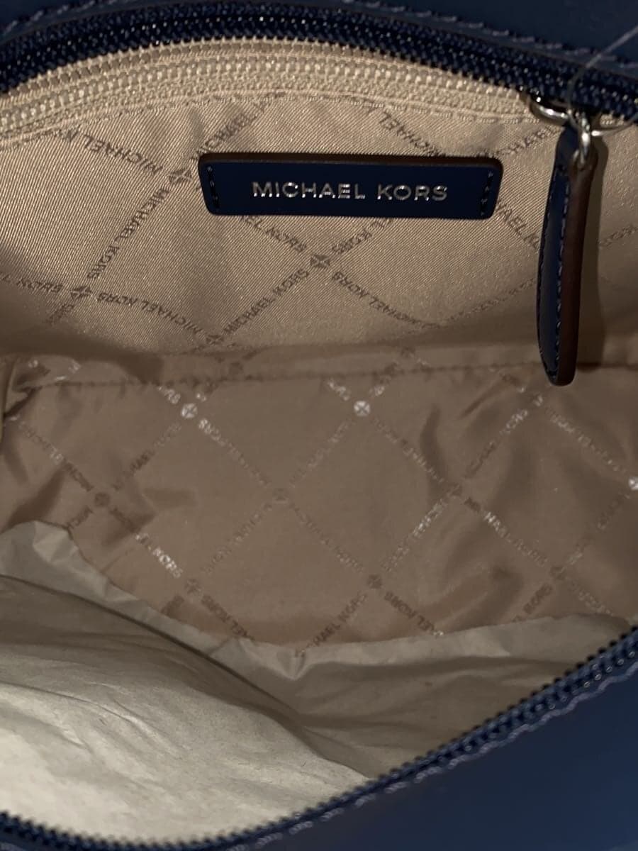 MICHAEL KORS Tote Bag Leather NVY Dot 6