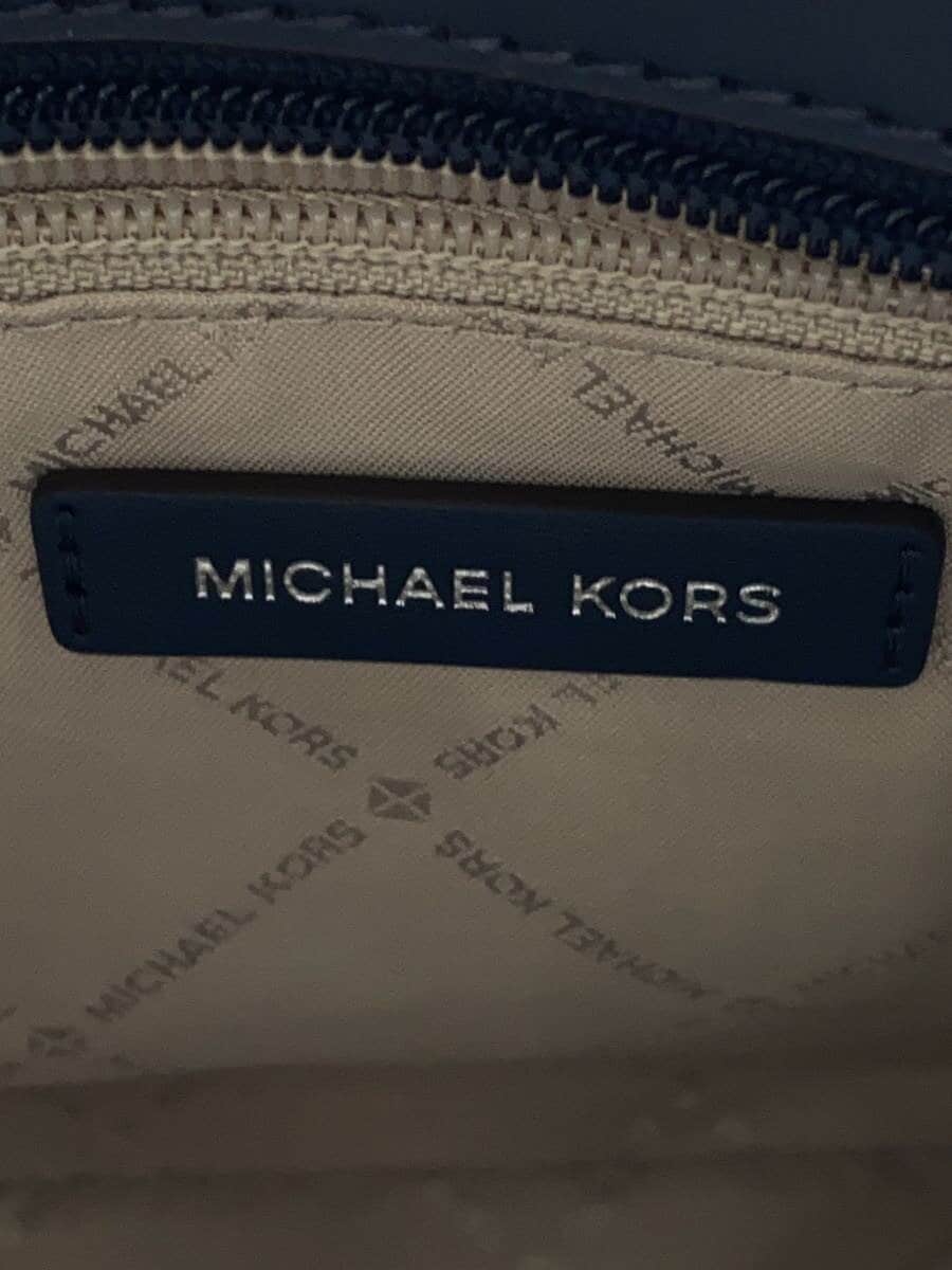 MICHAEL KORS Tote Bag Leather NVY Dot 7