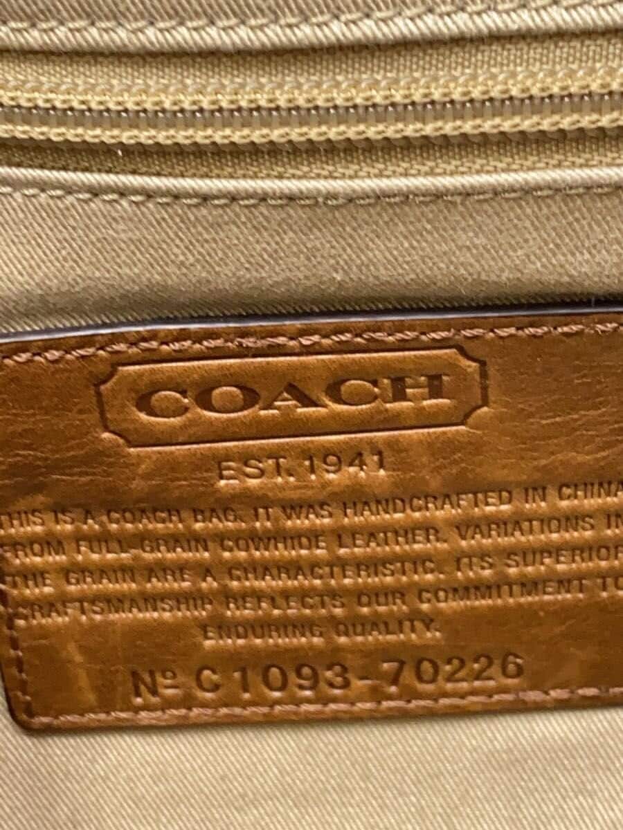 COACH Shoulder Bag Leather BRW 70226 5