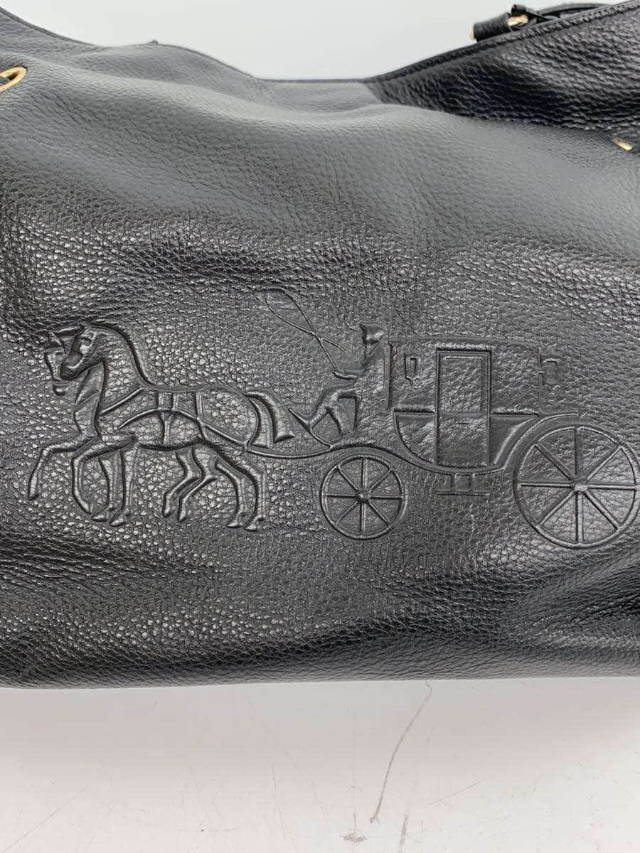 COACH handbag PVC BLK E2279 5