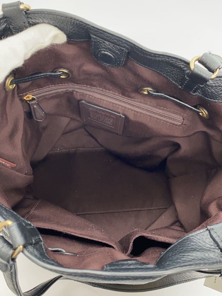 COACH handbag PVC BLK E2279 6