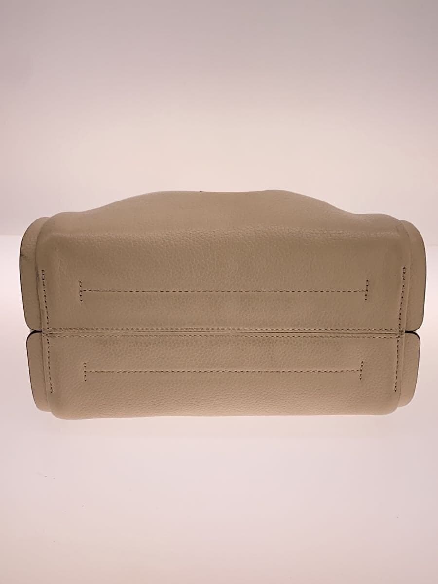 kate spade new york Handbag Leather BEG Solid K6552 4