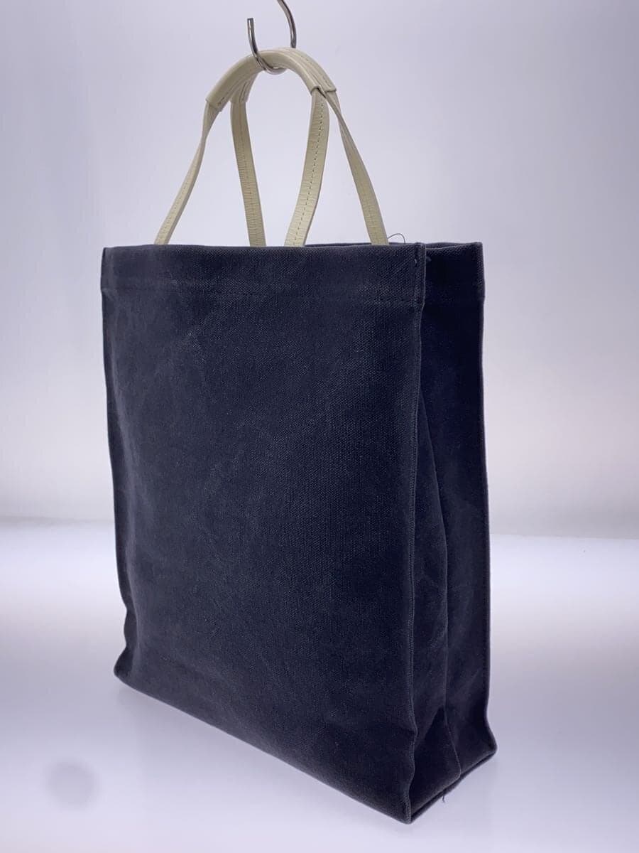 agnes b. Tote Bag Canvas BLK 2