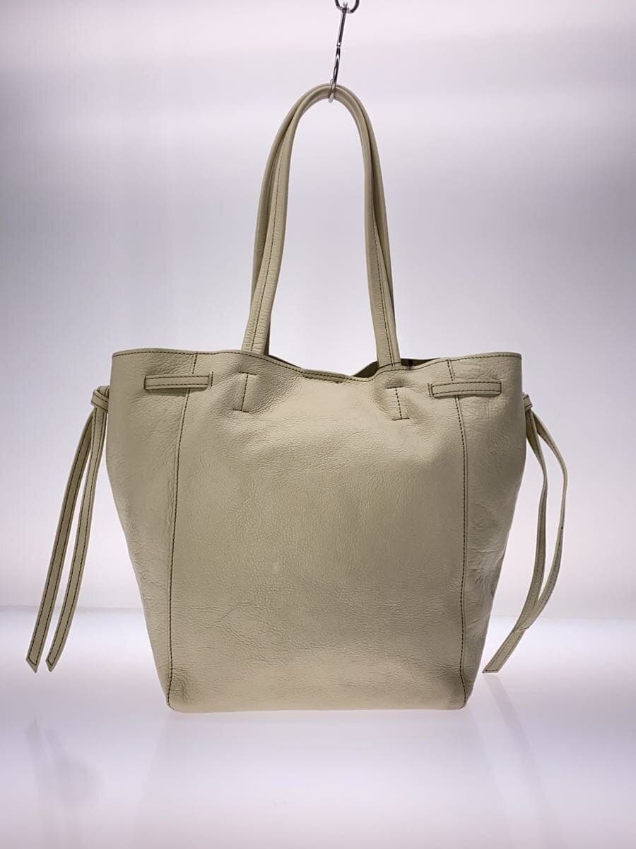 VIOL Ad’ORO Tote Bag Leather IVO Solid 3