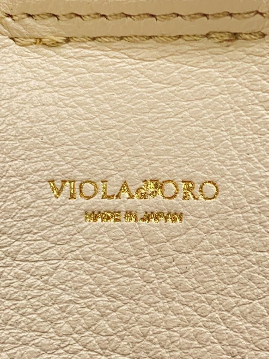 VIOL Ad’ORO Tote Bag Leather IVO Solid 5