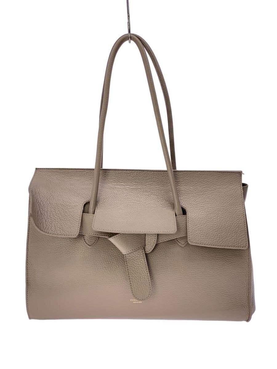 VIOL Ad’ORO Handbag Leather BEG Solid
