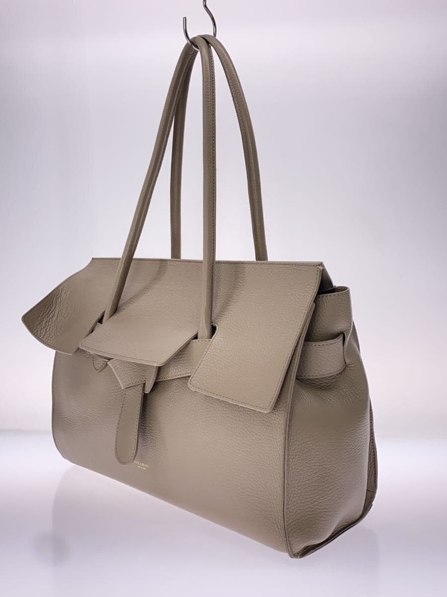 VIOL Ad’ORO Handbag Leather BEG Solid 2