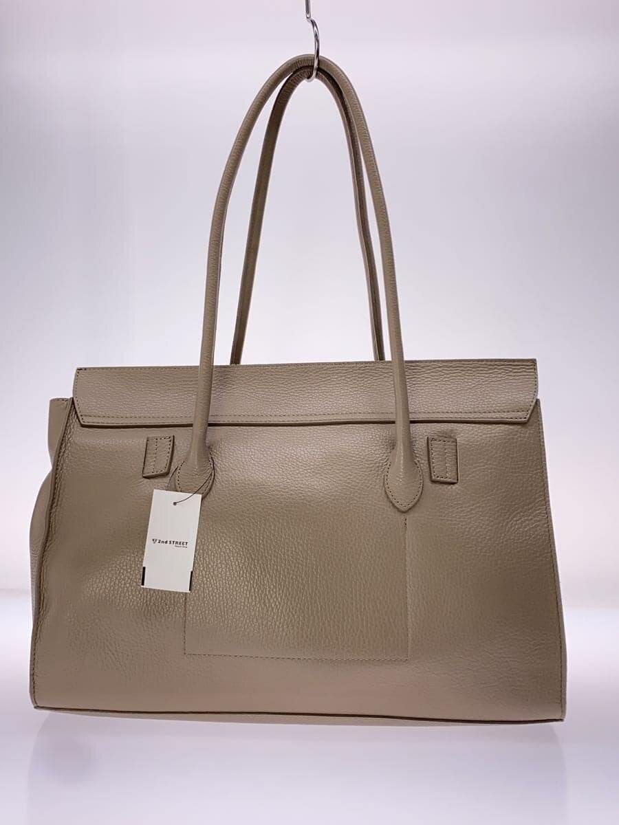 VIOL Ad’ORO Handbag Leather BEG Solid 3