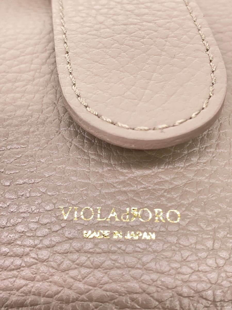 VIOL Ad’ORO Handbag Leather BEG Solid 5