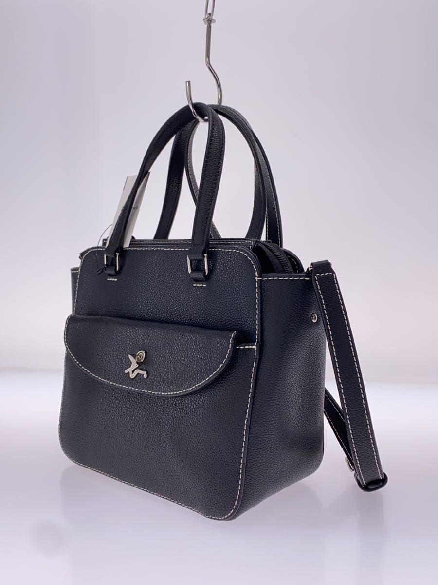 agnes b. Shoulder Bag BLK 0AS04M-01 2