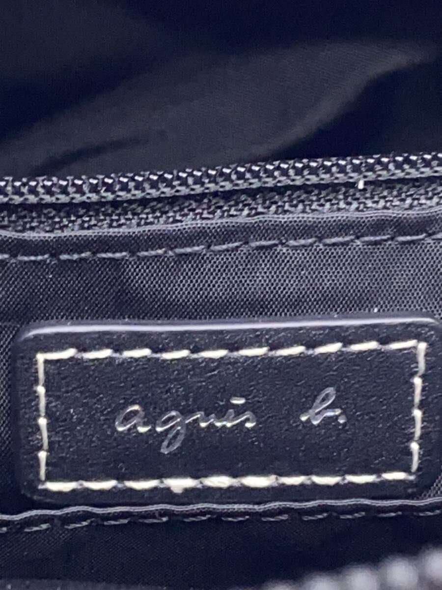 agnes b. Shoulder Bag BLK 0AS04M-01 5