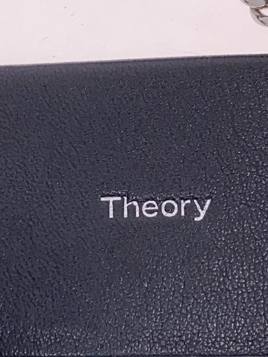 theory Soft Nappa Simple Tote Tote Bag Leather BLK Solid 5