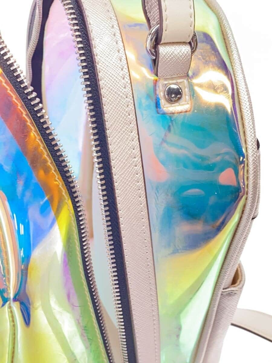 &chouette Backpack PVC GRY Solid 7