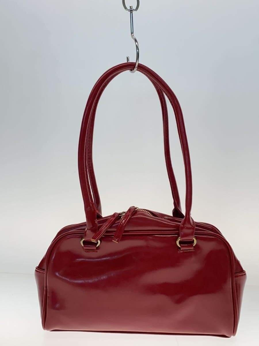 Other brand handbag fake leather RED one shoulder 3