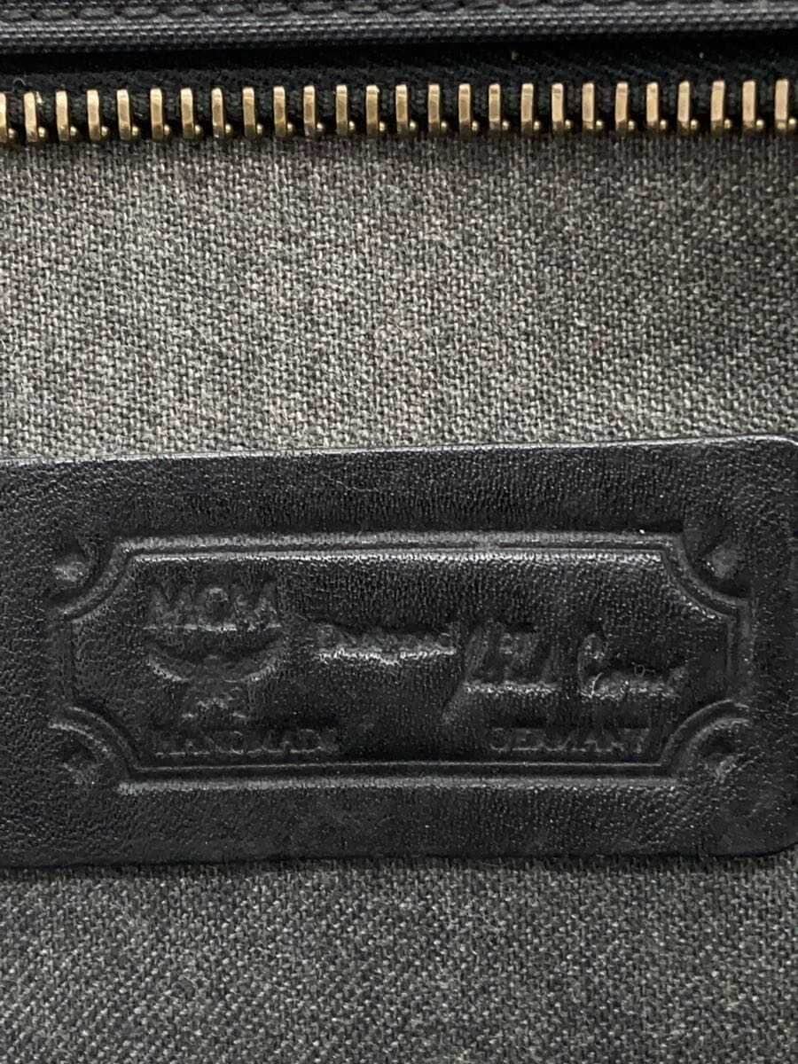 MCM Tote Bag Nylon BLK All Over Pattern 5