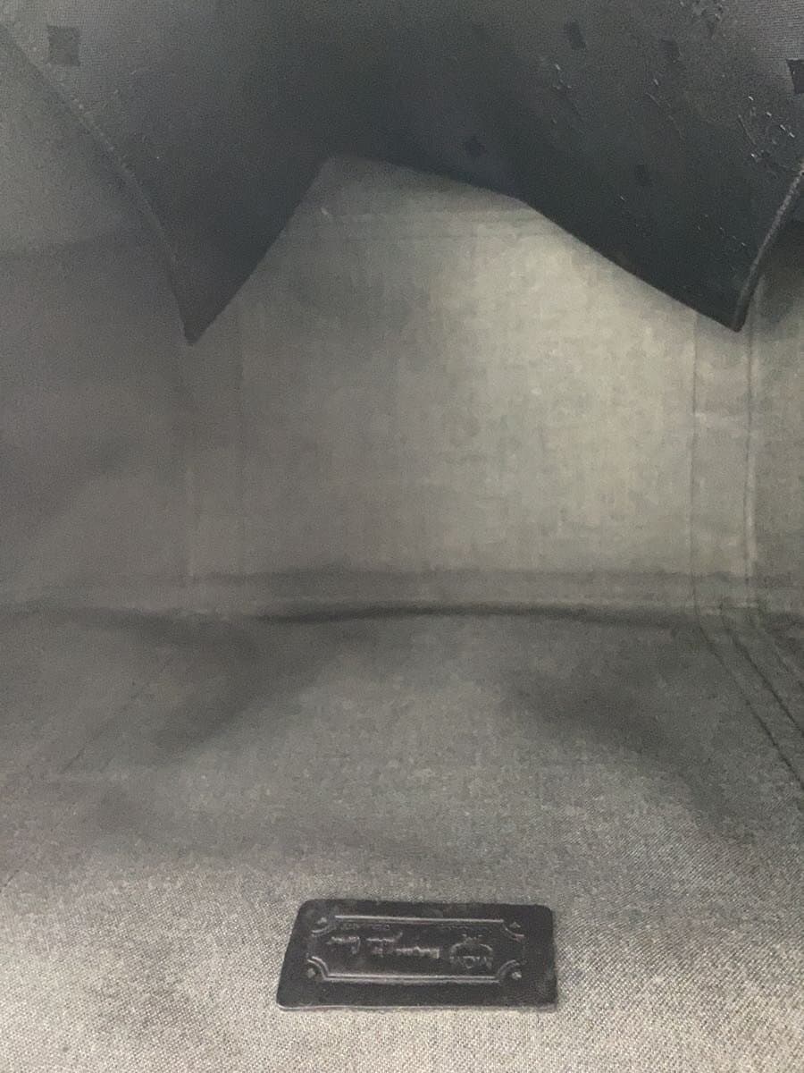 MCM Tote Bag Nylon BLK All Over Pattern 6