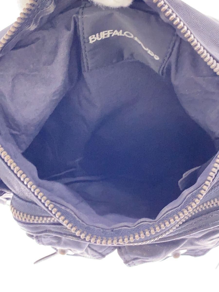 Buffalo Bobs Shoulder Bag Leather BLK Solid 6