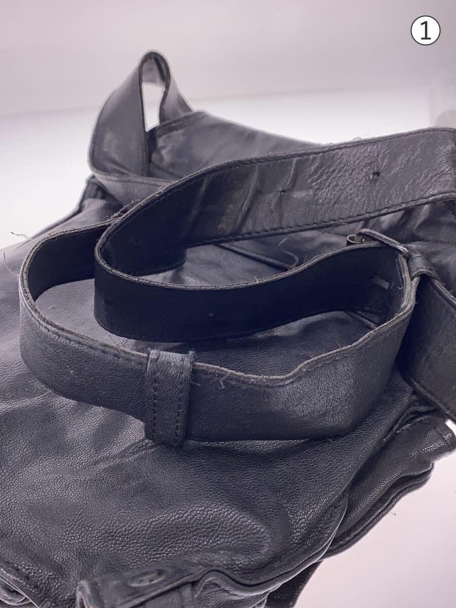 Buffalo Bobs Shoulder Bag Leather BLK Solid 8