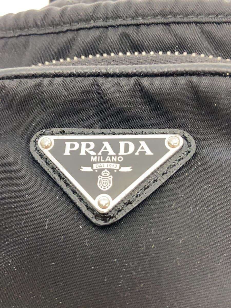 PRADA Shoulder Bag Nylon BLK Solid 2ZH155 5