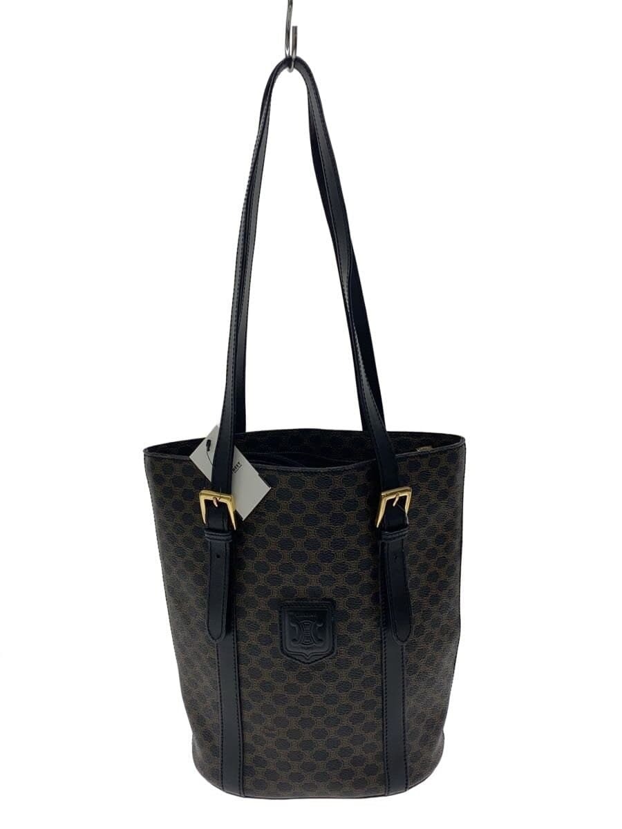 CELINE Macadam Shoulder Bag PVC BRW