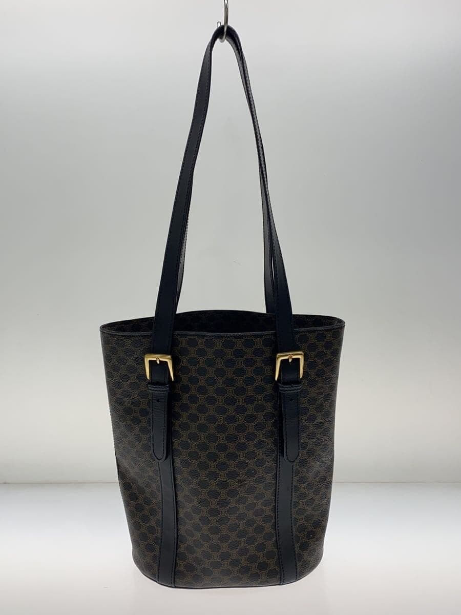 CELINE Macadam Shoulder Bag PVC BRW 3
