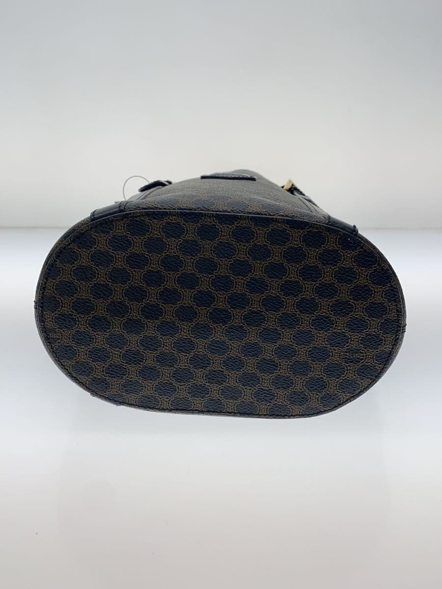 CELINE Macadam Shoulder Bag PVC BRW 4