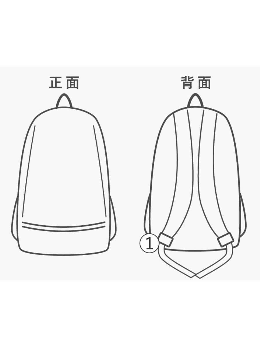 PORTER x MARGARET HOWELL Backpack BLK Solid 9