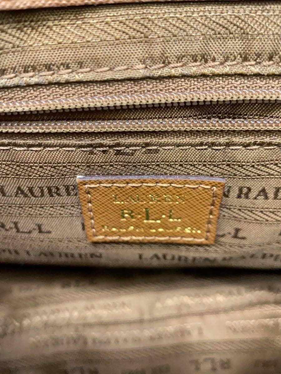 LAUREN RALPH LAUREN Shoulder Bag PVC BRW 5