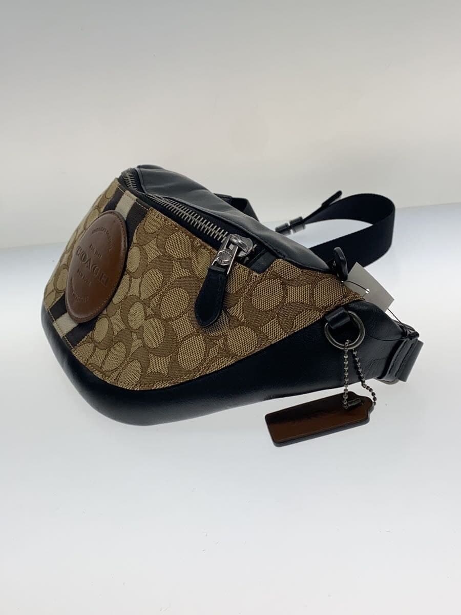 COACH Signature Waist Bag Canvas BEG 4119 2