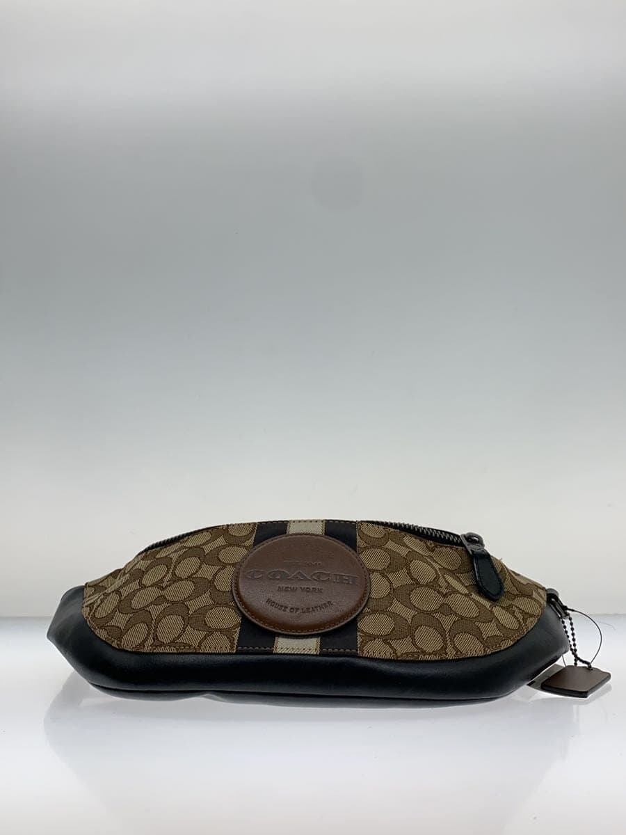 COACH Signature Waist Bag Canvas BEG 4119 4