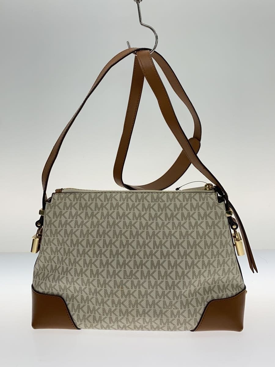 MICHAEL KORS shoulder bag -- BEG monogram 30H8GCBM2B 3