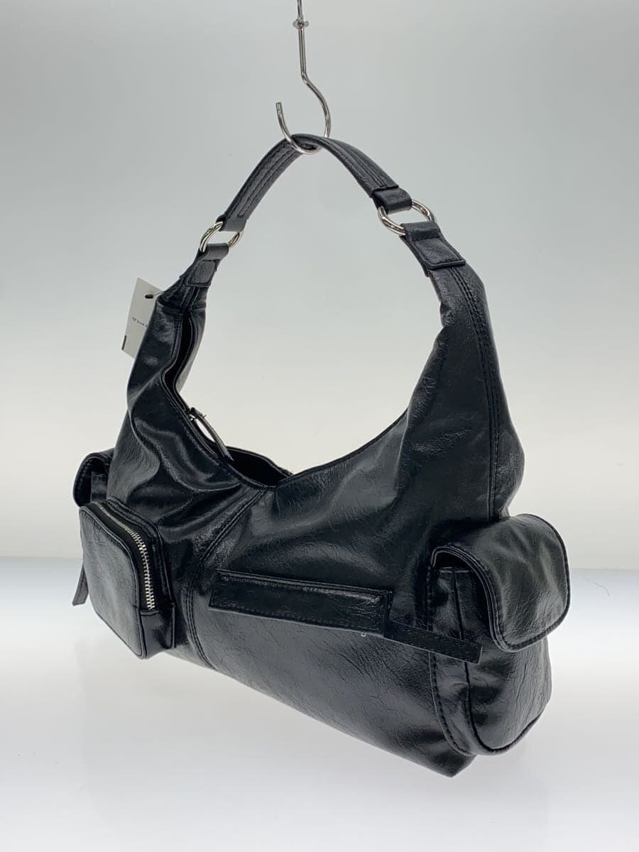 ZARA shoulder bag -- BLK plain 6826 510 800 2