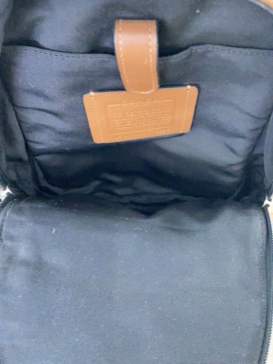 COACH CHARLES PACK IN VARSITY LEATHER Leather BRW Plain F72226 6