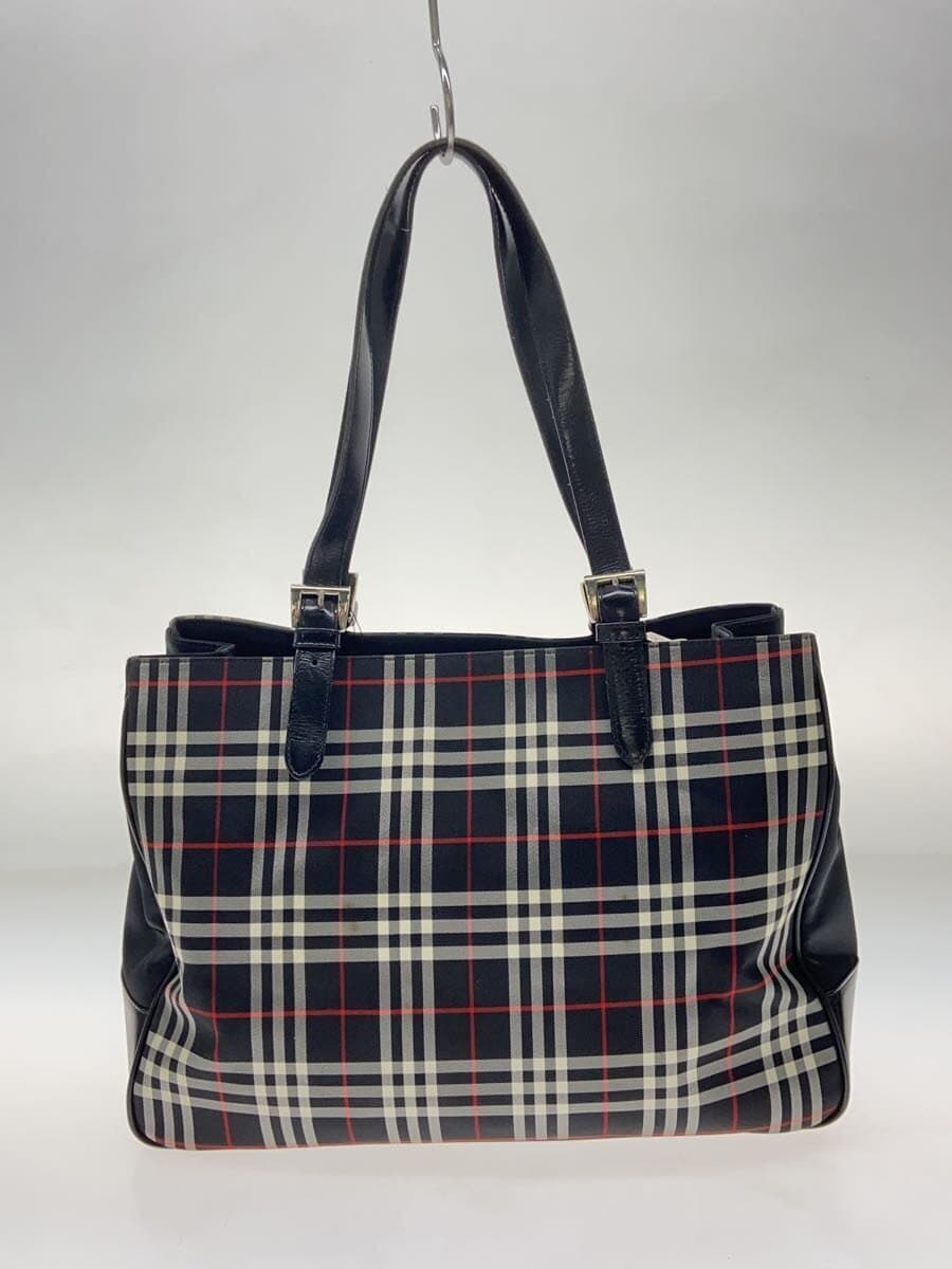 BURBERRY Tote Bag -- BLK Check 3