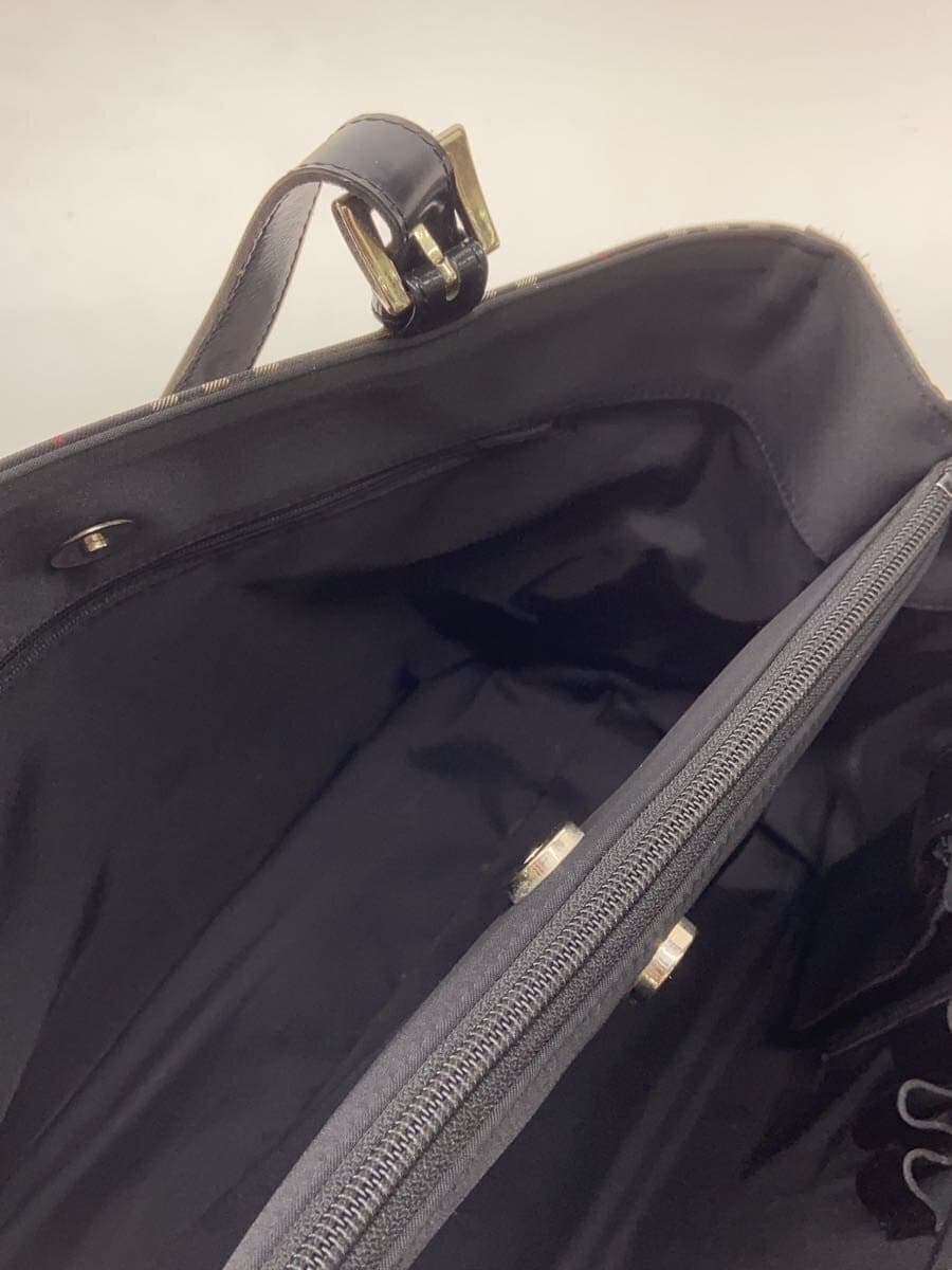BURBERRY Tote Bag -- BLK Check 6