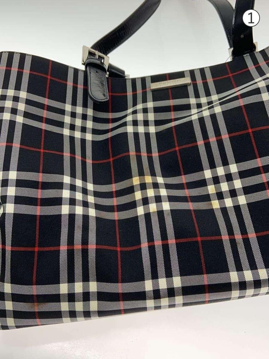 BURBERRY Tote Bag -- BLK Check 7