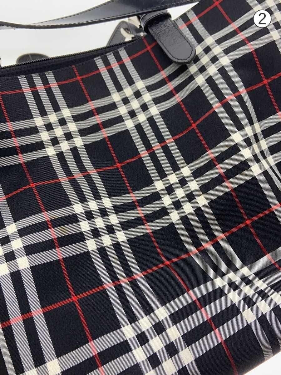 BURBERRY Tote Bag -- BLK Check 8