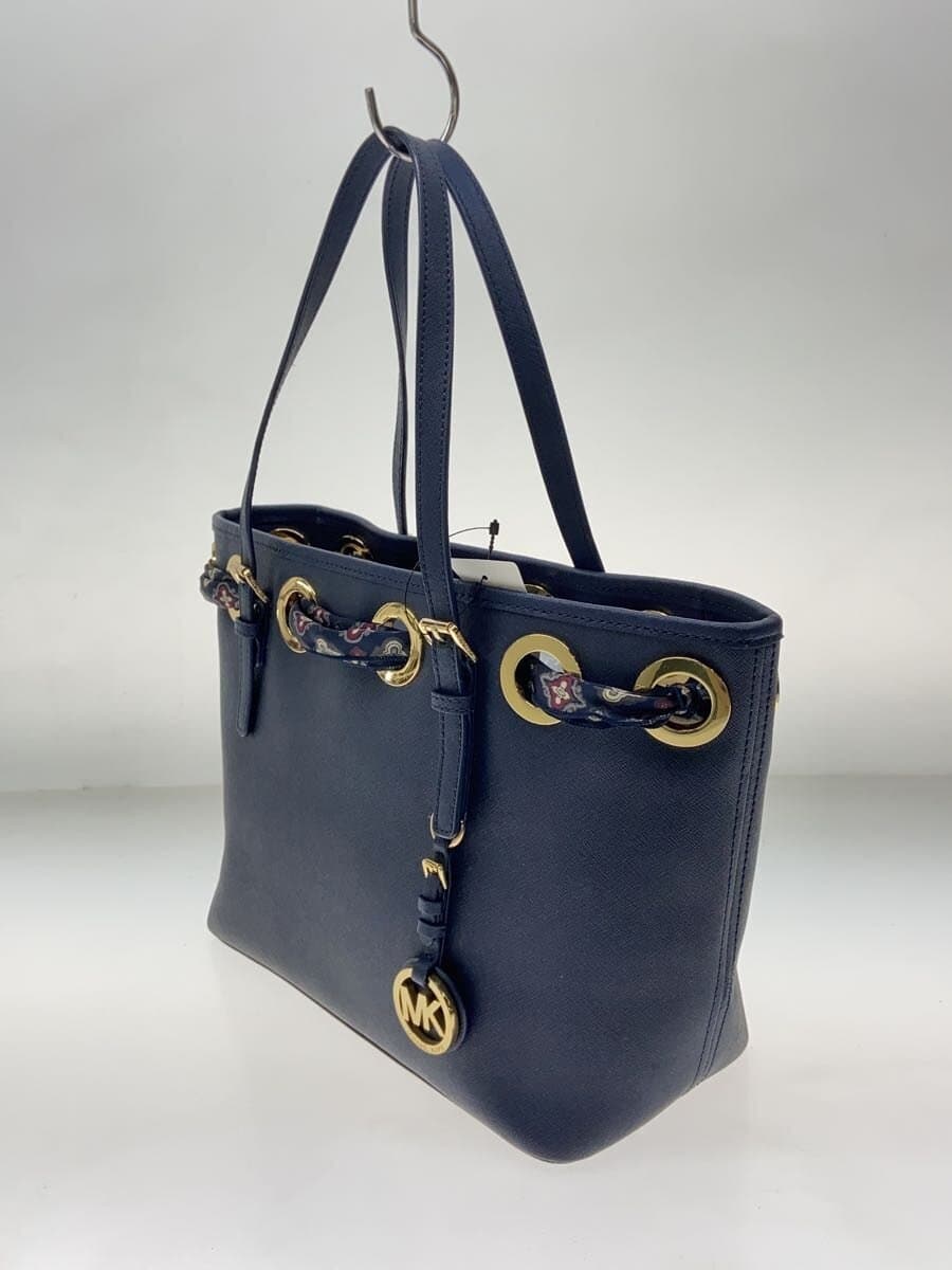 MICHAEL KORS Tote Bag PVC Navy 2