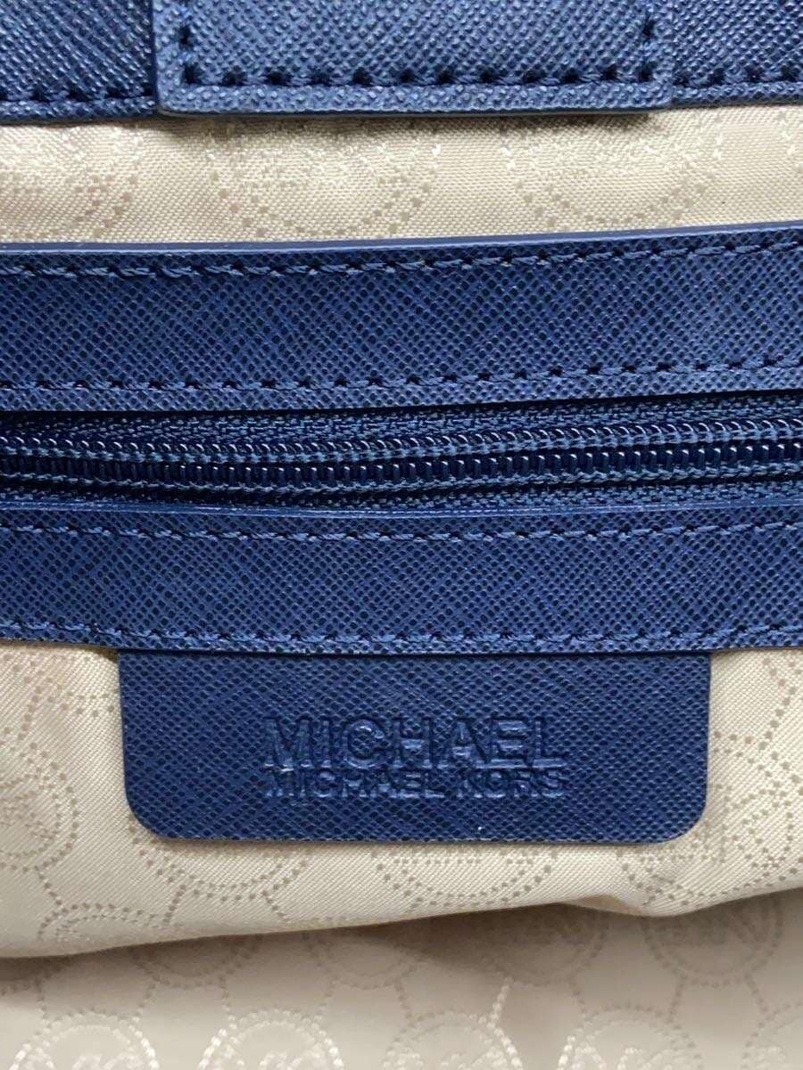 MICHAEL KORS Tote Bag PVC Navy 5