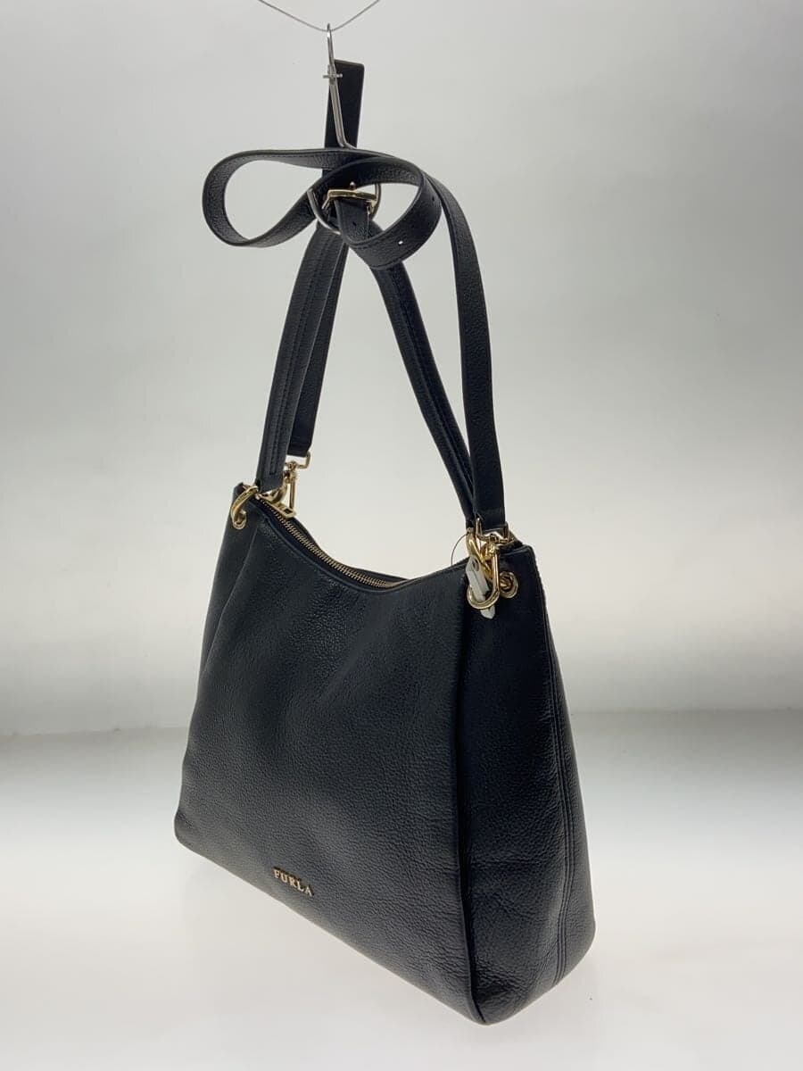 FURLA Siena Shoulder Bag -- BLK 2
