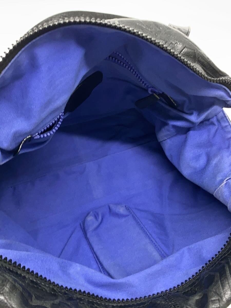 Diesel Fashion handbag leather BLK all-over pattern 6