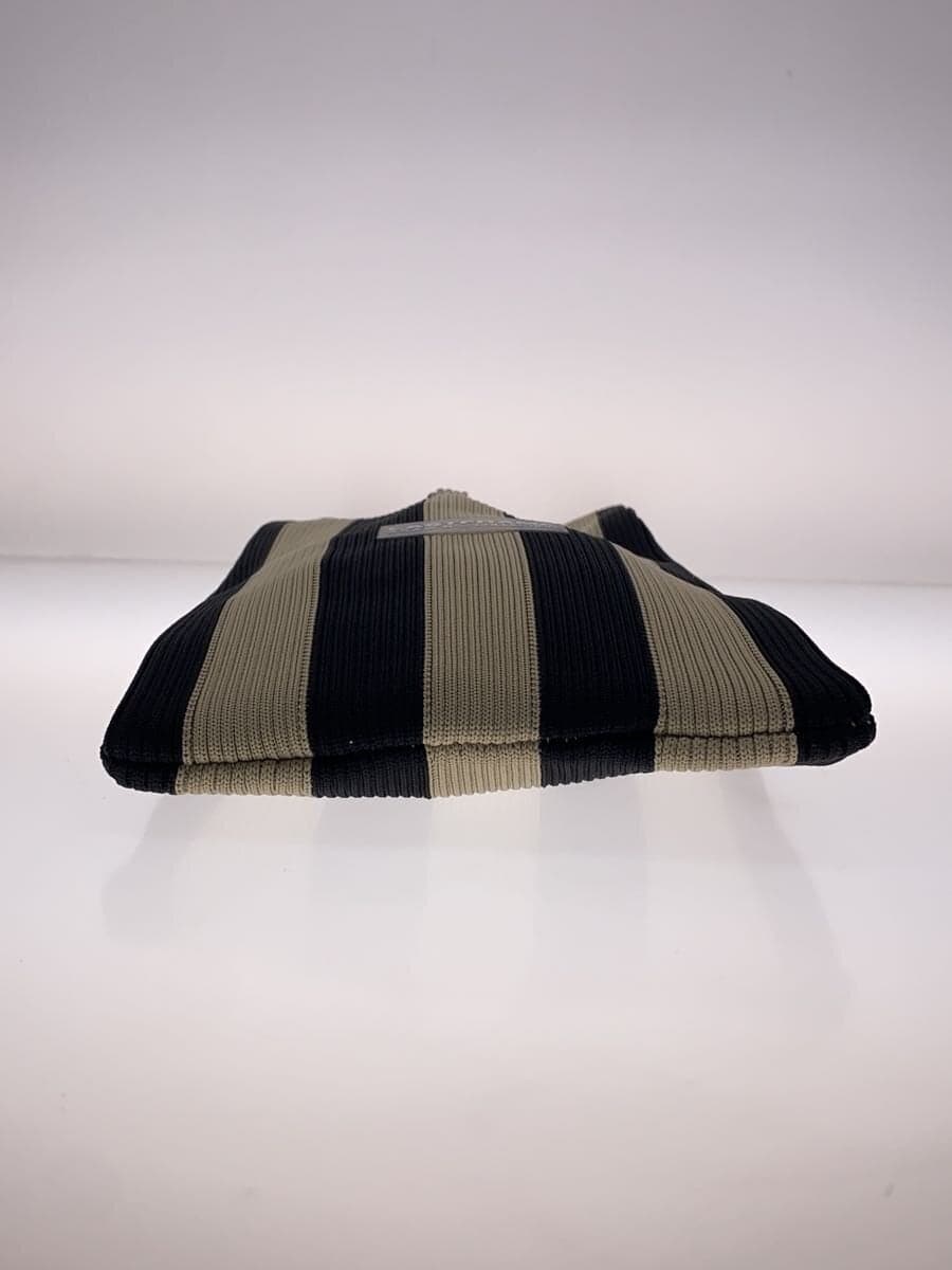 LASTFRAME Handbag -- BLK Stripe 4