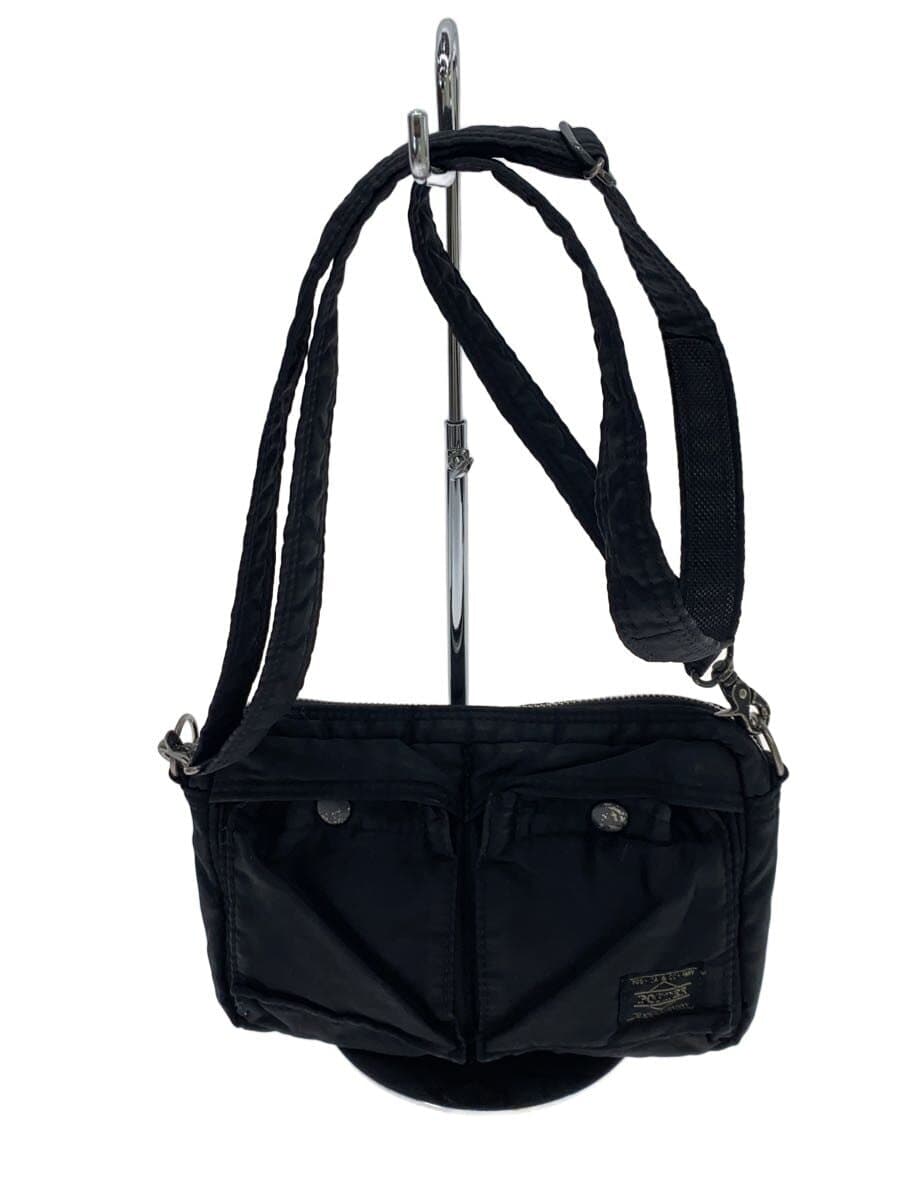 PORTER Shoulder Bag Nylon Black Solid Color