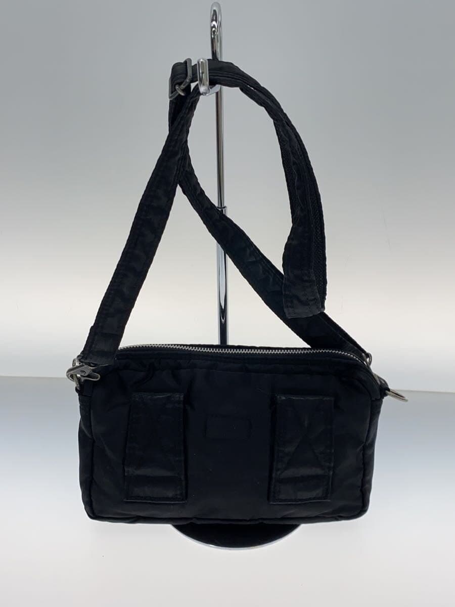 PORTER Shoulder Bag Nylon Black Solid Color 3