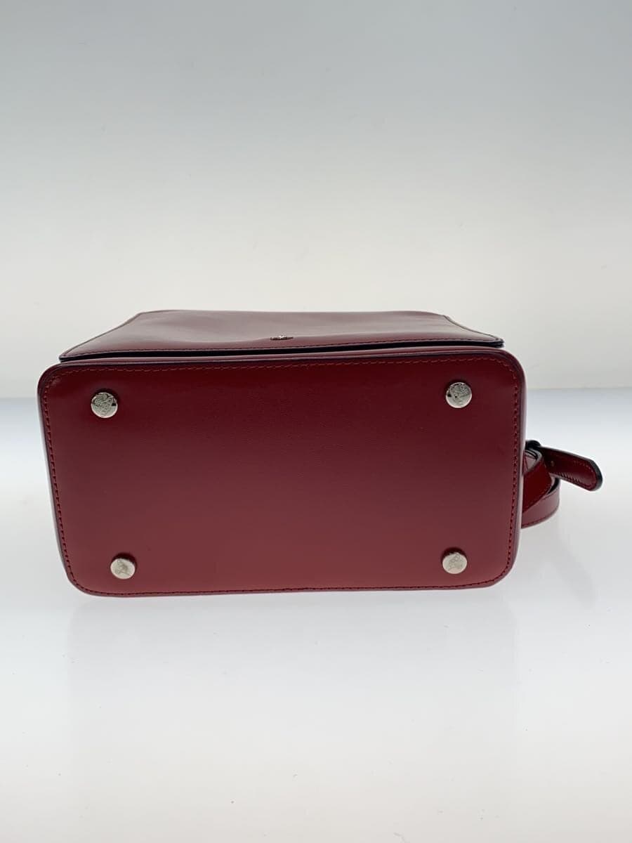 Vivienne Westwood SIMPLE TINY ORB Backpack Leather RED Plain 4