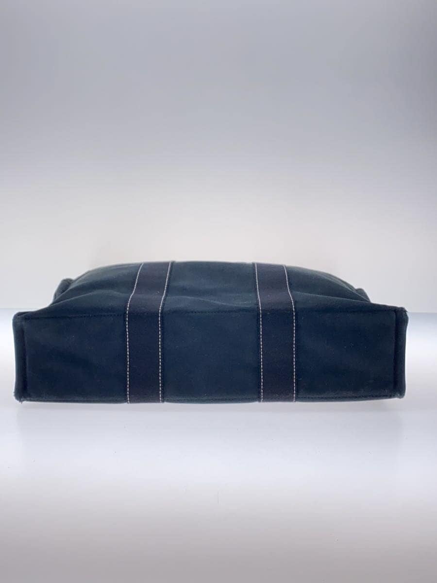 HERMES Tote Bag Canvas BLK 4