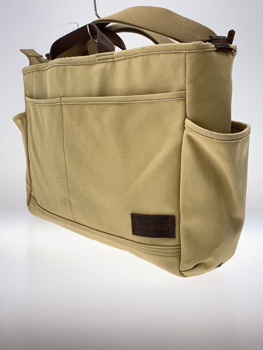 L.L.Bean Stonington Daily Tote Shoulder Bag Canvas YLW 2